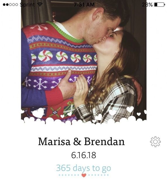 365 days out!!! June 2018 brides!