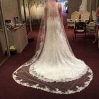 I wanna see your wedding dress!