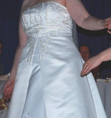 Do you regret the color choice of your gown? I went to pick up my dress today and...