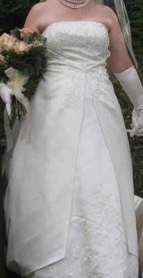 Do you regret the color choice of your gown? I went to pick up my dress today and...