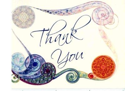 Thank you cards...how are you doing yours?
