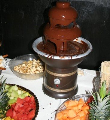Chocolate fountain tacky?