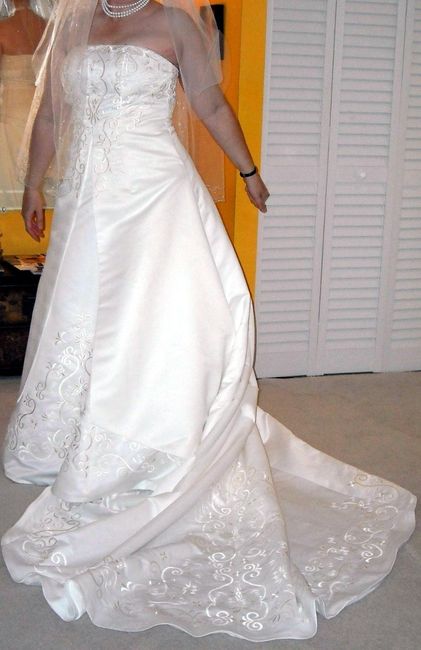 Show me your bridesmaid dresses with your wedding dress!