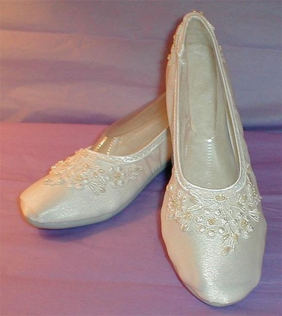 What kind of shoes will you wear on your wedding?