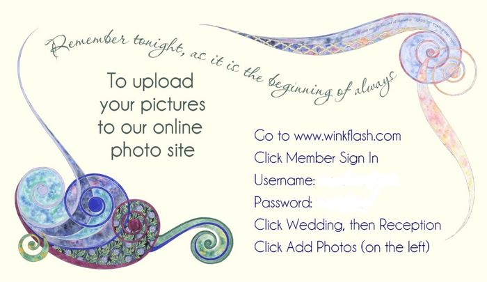 free website to collect pictures of the wedding?