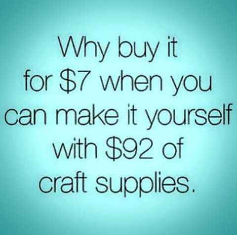Apropos of the recent discussion on saving money with DIY...