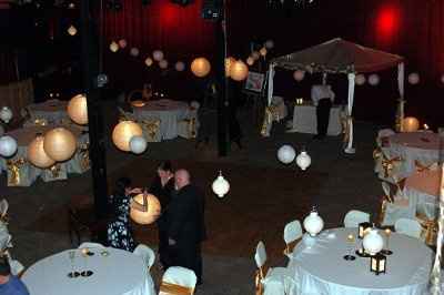Slightly obsessed with lighting at the reception!