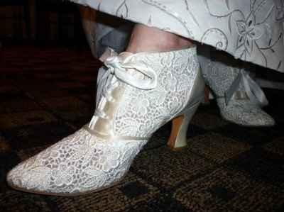 Wearing an ankle boot under ball gown. Is that tacky? (Pic included)