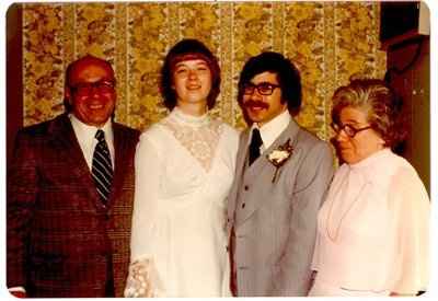 What are the fathers wearing?