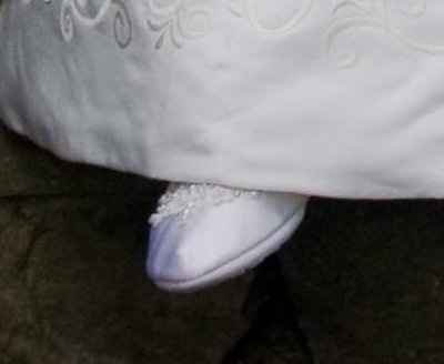 Flat reception shoes