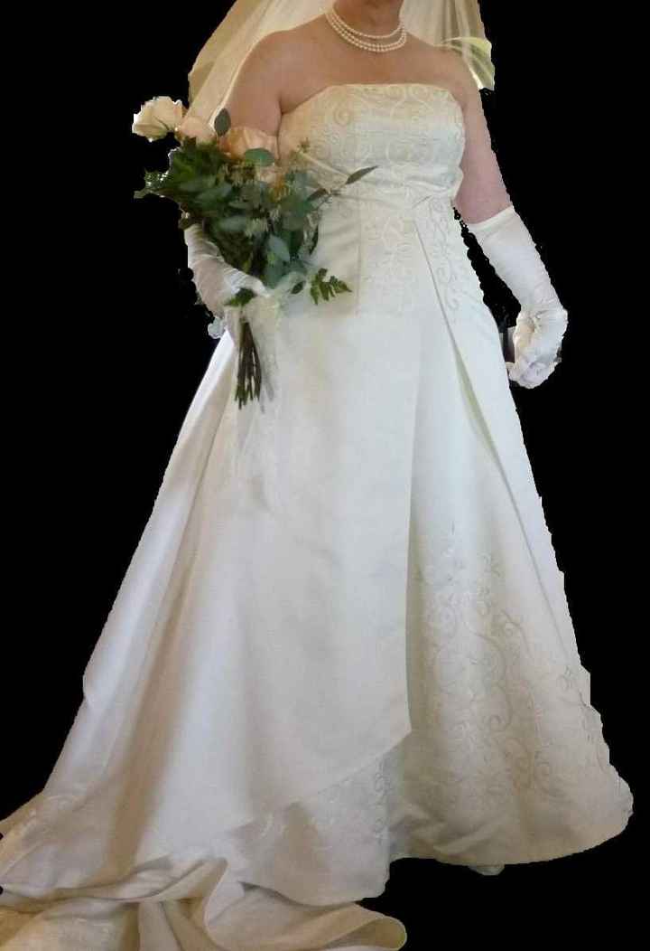 For those "Not first time brides", what are you wearing?