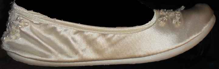 low heel to flat wedding shoes