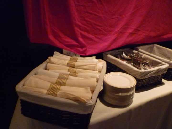 Plastic dinnerware? Tacky?