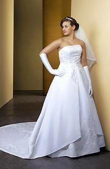 Show me you in your dress versus the model!