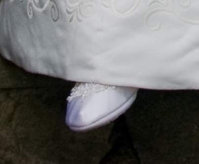 Shoe me your low heel/ no heel bridal shoes~ 7