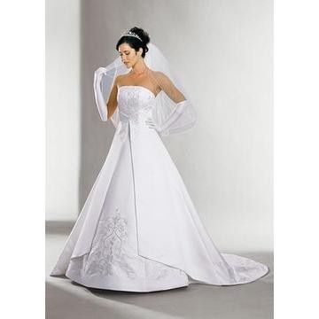 Any plus size brides think they rock their dress better than the model?