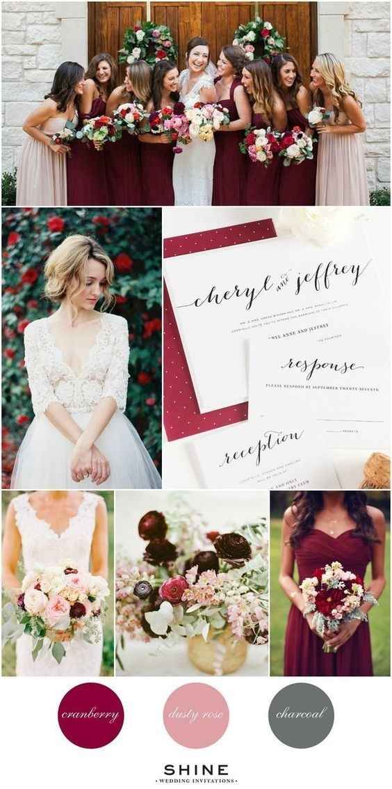 Wedding Colors for an October Wedding