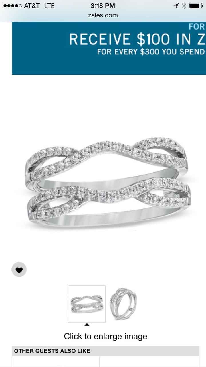 Show me your stacked wedding/e-rings