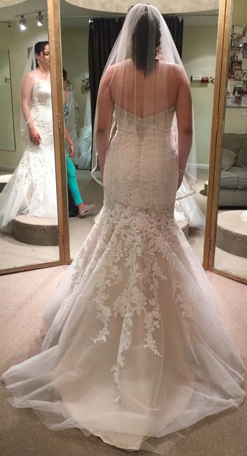 Got my dress...with a discount! :-)