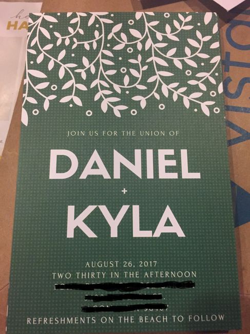 Show me those Invitations!