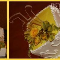 FH and I agree on the look of our cake!