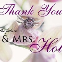 I've been Vistaprinted! My engagement party stuff! ..::Pictures