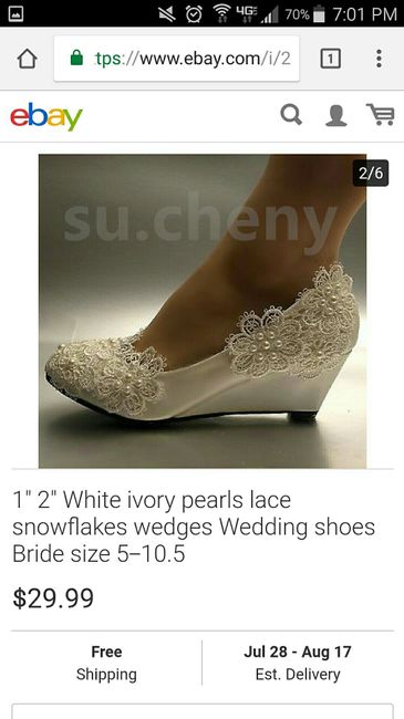 Wedding shoes