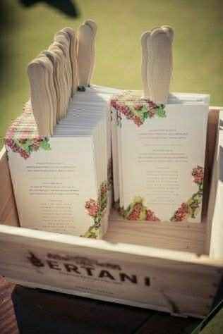 Wedding ceremony programs