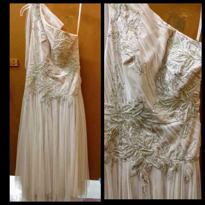 Wedding Gown Found at Goodwill!