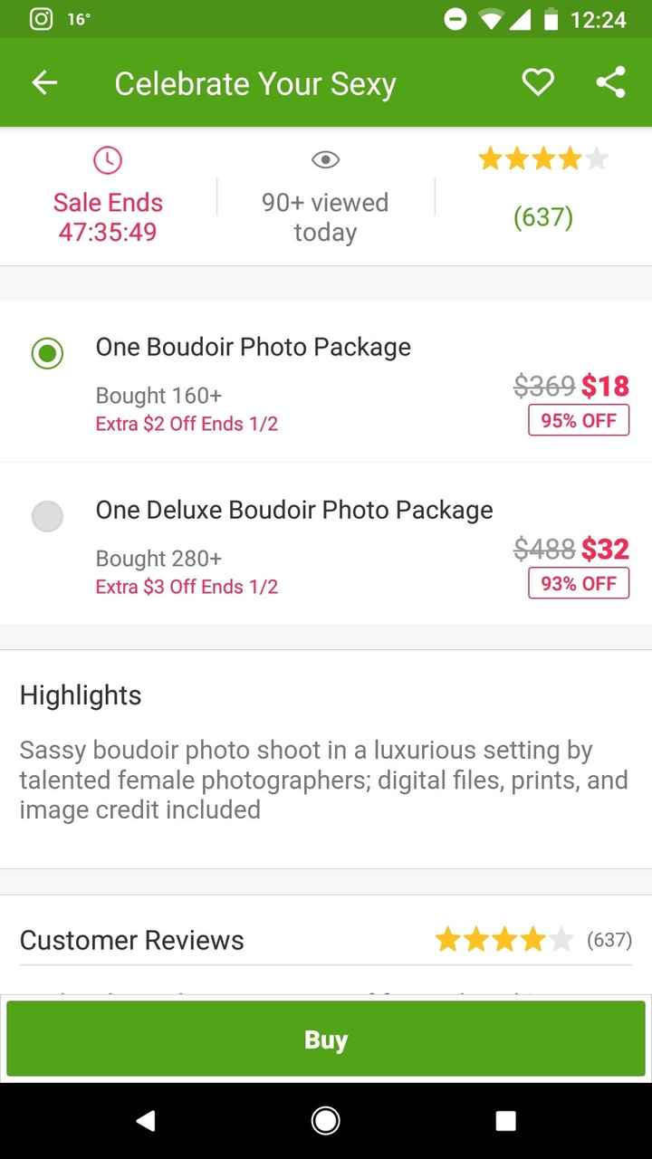  Boudoir pricing - 1