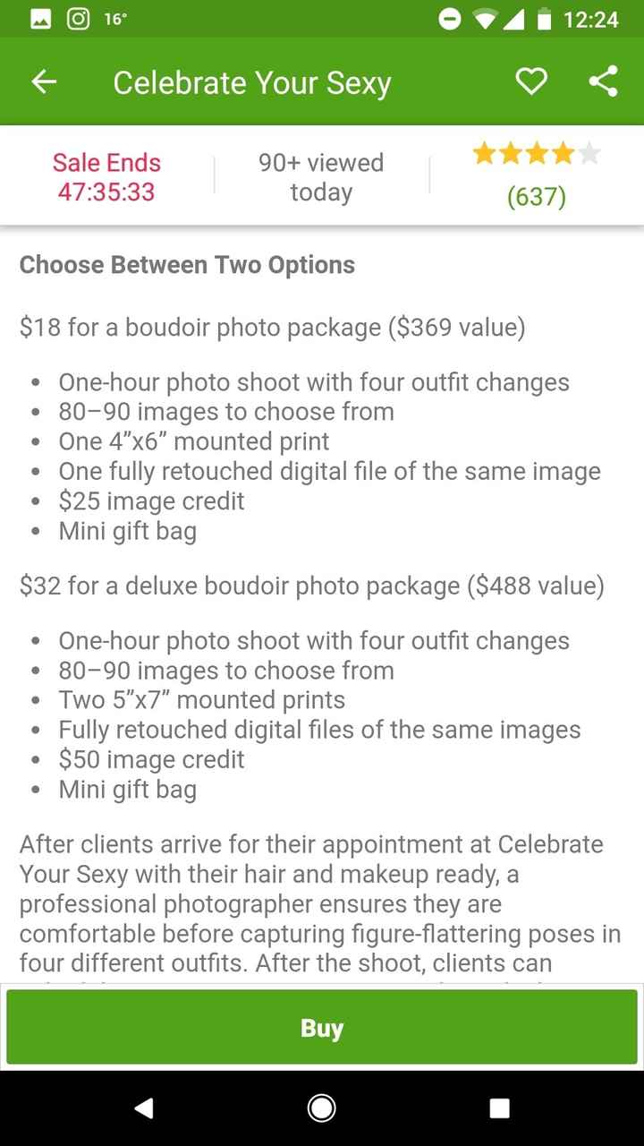 Boudoir pricing - 2