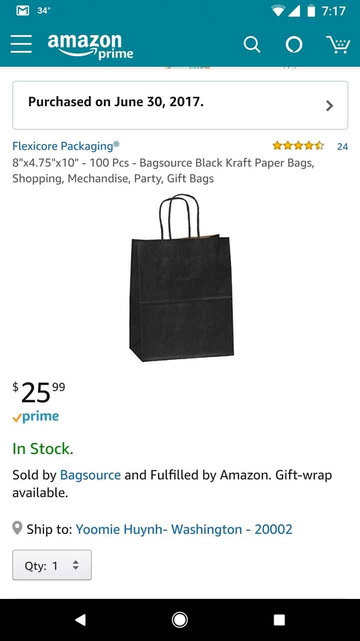 Where to get Welcome bags? - 1