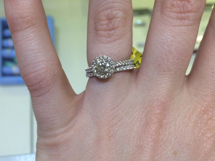 Let me see your...wedding bands!