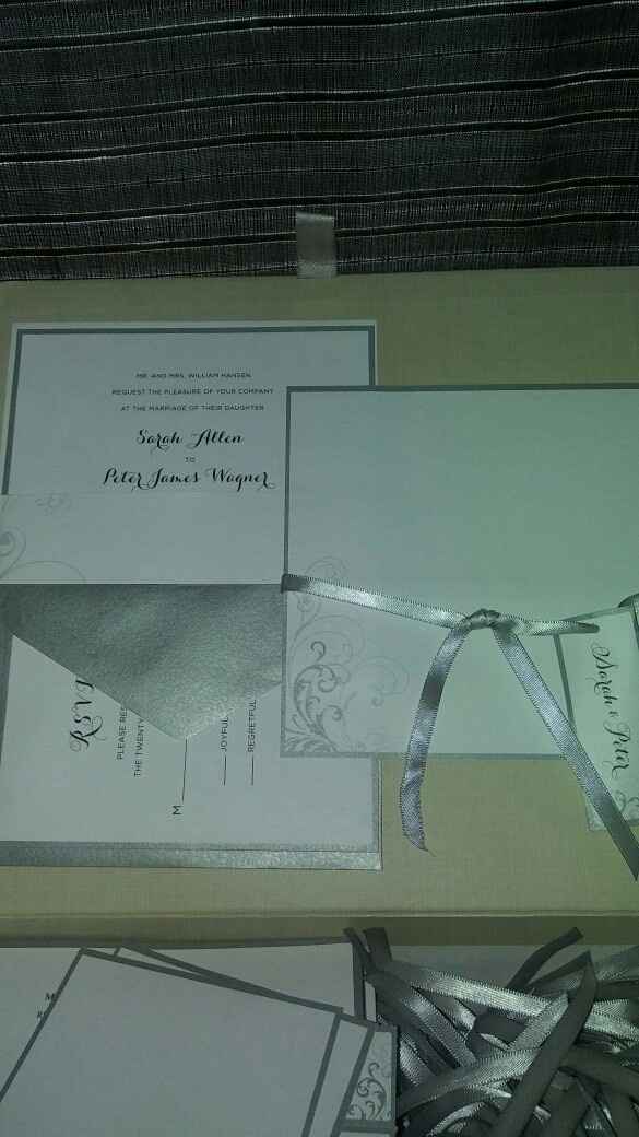 Wedding invitations
