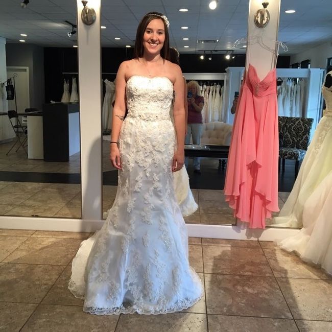 did u show your partner pics of the rejected dresses? (update: show us your rejects!)