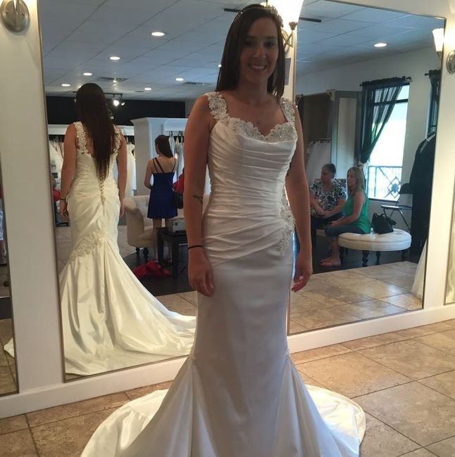 did u show your partner pics of the rejected dresses? (update: show us your rejects!)
