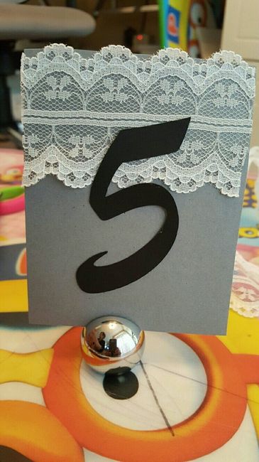 Looking for cute/unique table number ideas!