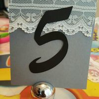 Looking for cute/unique table number ideas!