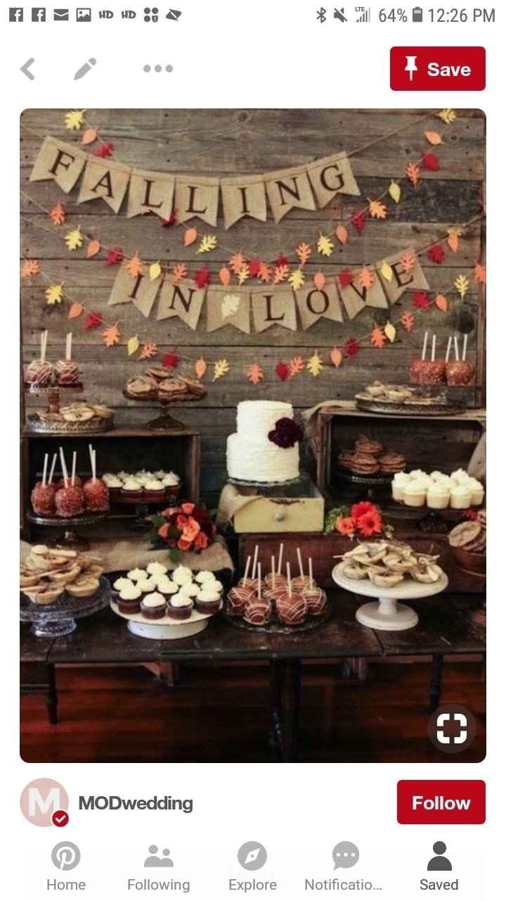 What was the first wedding pin you saved on Pinterest? - 1