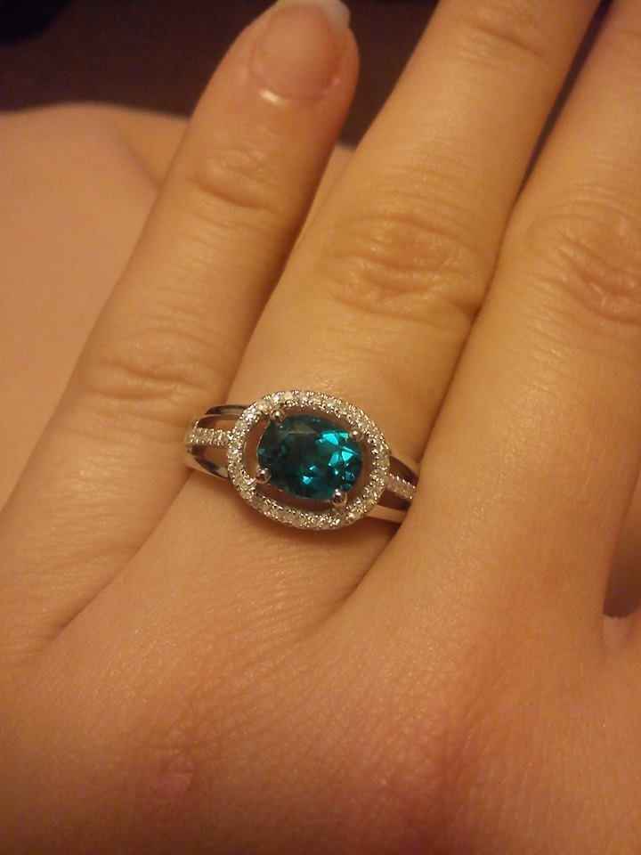 Show Me Your...Non Diamond Engagement Ring
