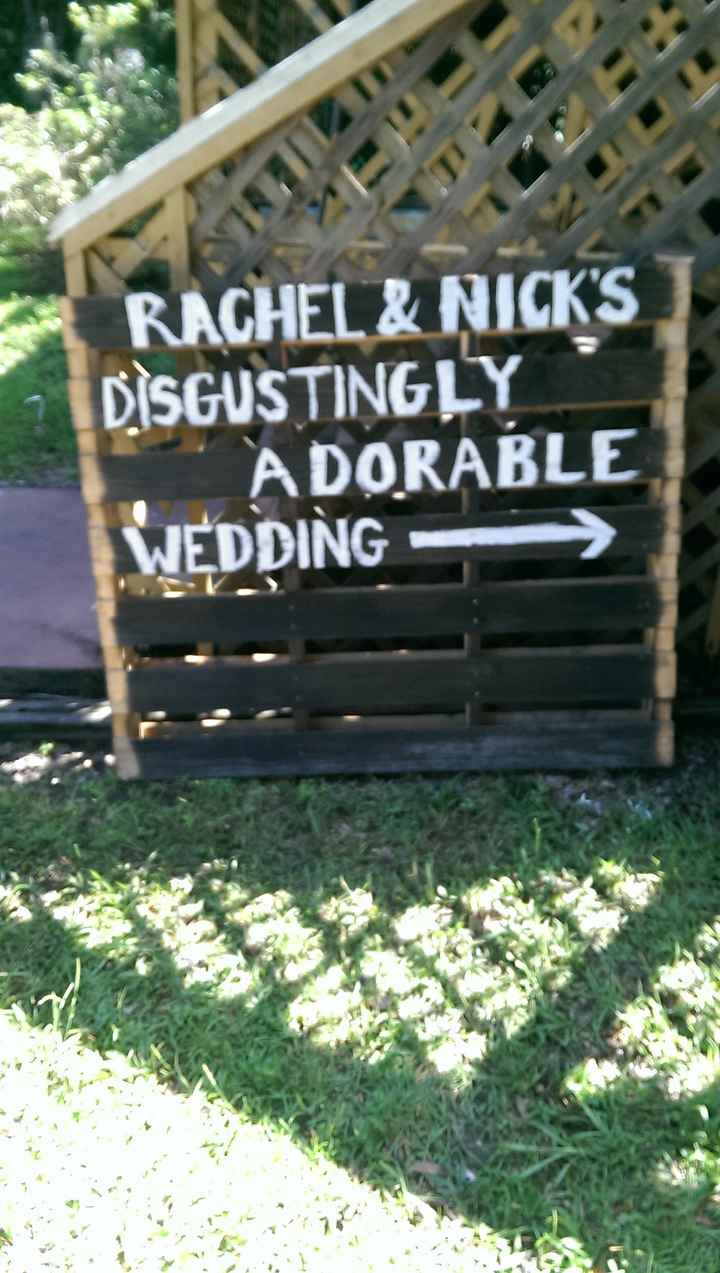 Show me your: Welcome Wedding Signs!!