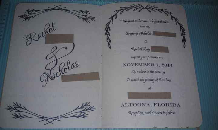 My Invitations are started!