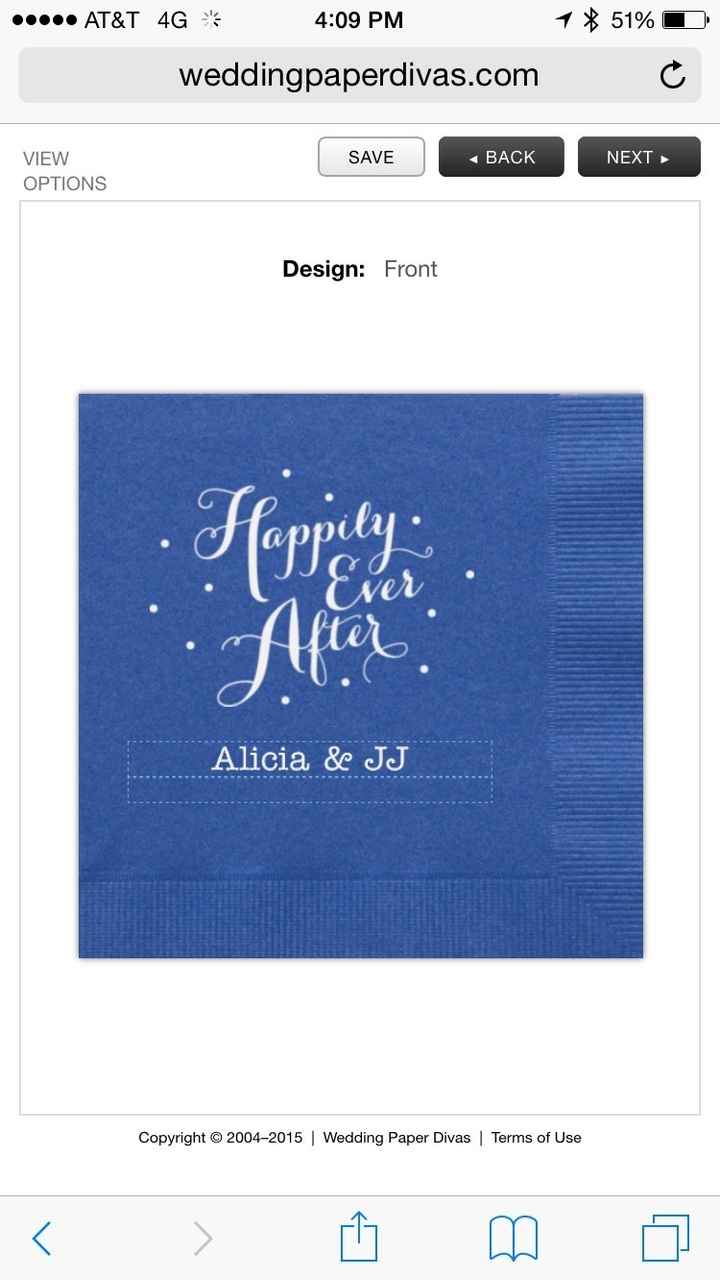Napkins?