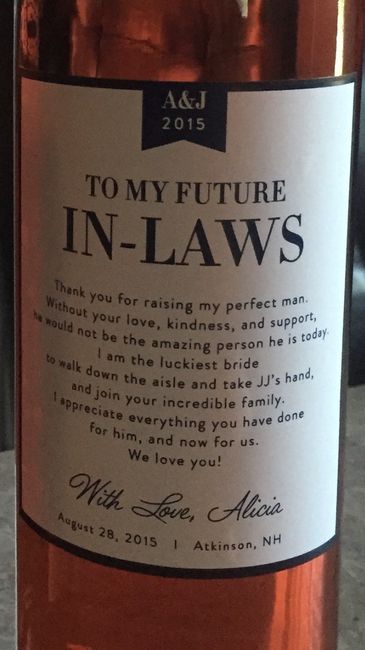 Cute gift idea for parents!!