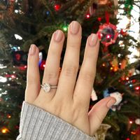 Oval Engagement Ring Size - 1