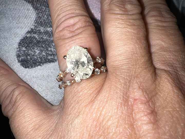 Might be rude to ask but how many CT's is your engagement ring? What is average? - 1
