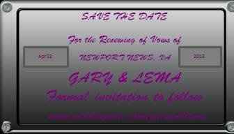 my save the date