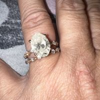 Might be rude to ask but how many CT's is your engagement ring? What is average? - 1