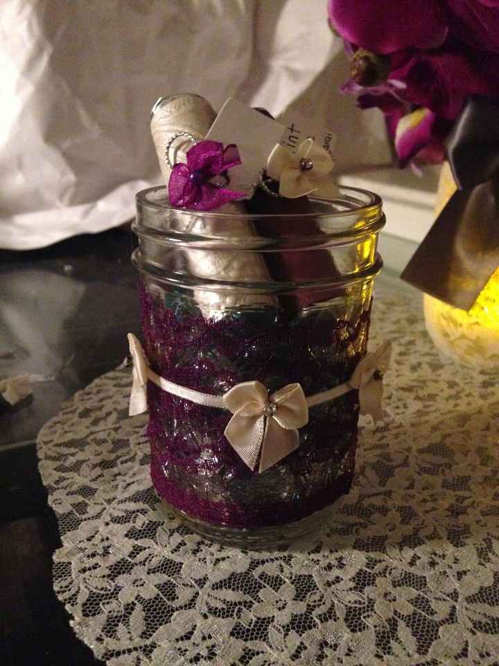 Re did my DIY center pieces!!