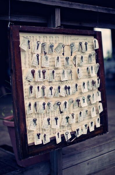 Show me your Escort Cards & Seating Chart